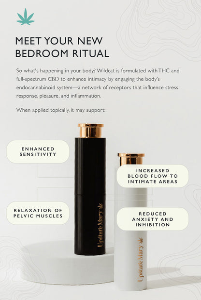 Wildcat Cannabis-Infused Sex Oil - Upstate Mary